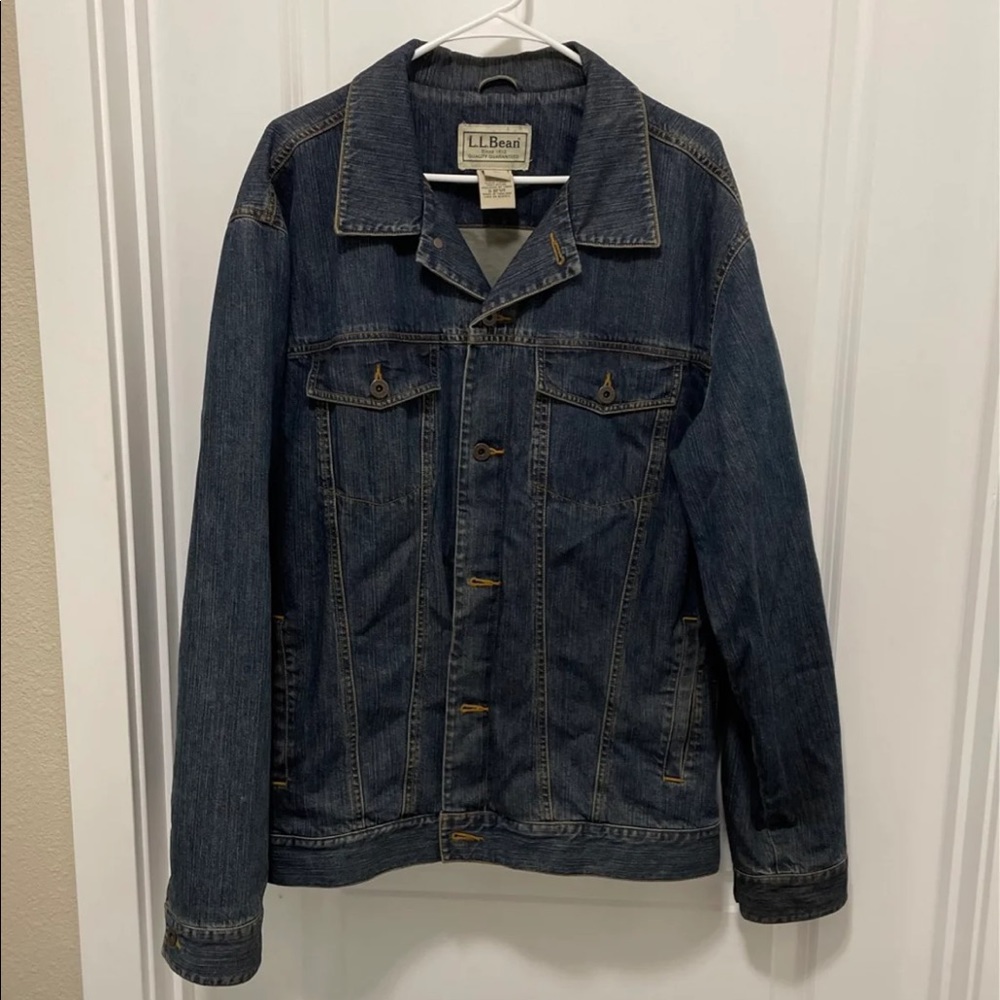 Men’s Size Large Tall Jean Jacket